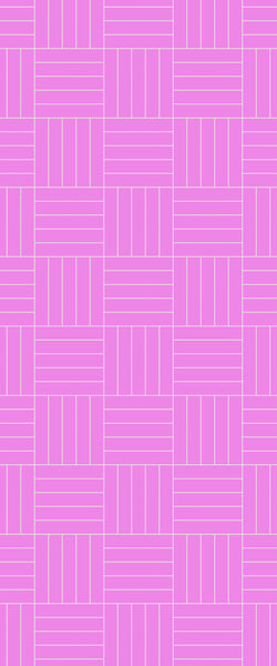 Pink Mosaic Tile Acrylic Shower Wall Panel 2440mm x 1220mm ( 3mm Thick) - CladdTech