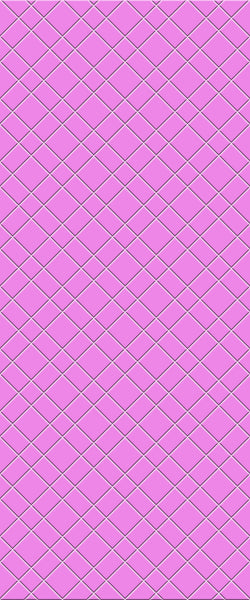 Pink Basket Weave Tile Acrylic Shower Panel 2440mm x 1220mm ( 3mm Thick) - CladdTech