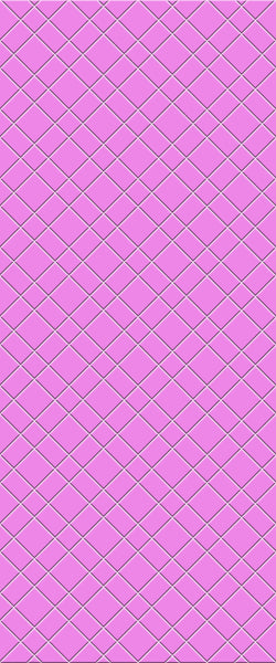 Pink Basket Weave Tile Acrylic Shower Panel 2440mm x 1220mm ( 3mm Thick) - CladdTech