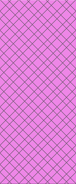 Pink Basket Weave Tile Acrylic Shower Panel 2440mm x 1220mm ( 3mm Thick) - CladdTech