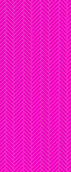Pink Single Herringbone Tile Acrylic Shower Panel 2440mm x 1220mm ( 3mm Thick) - CladdTech