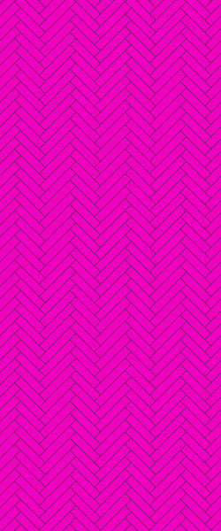 Pink Single Herringbone Tile Acrylic Shower Panel 2440mm x 1220mm ( 3mm Thick) - CladdTech