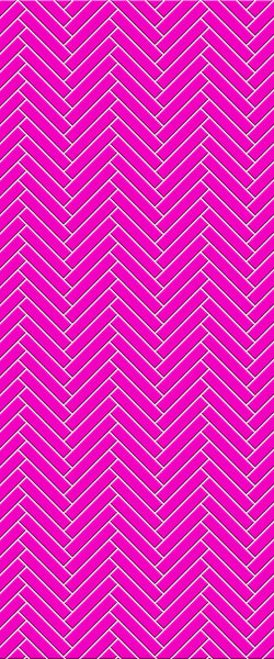 Pink Double Herringbone Tile Acrylic Shower Panel 2440mm x 1220mm ( 3mm Thick) - CladdTech