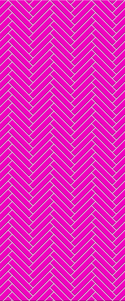 Pink Double Herringbone Tile Acrylic Shower Panel 2440mm x 1220mm ( 3mm Thick) - CladdTech