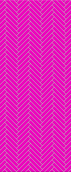 Pink Double Herringbone Tile Acrylic Shower Panel 2440mm x 1220mm ( 3mm Thick) - CladdTech
