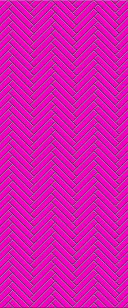 Pink Double Herringbone Tile Acrylic Shower Panel 2440mm x 1220mm ( 3mm Thick) - CladdTech