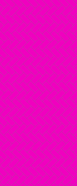 Pink Diagonal Herringbone Tile Acrylic Shower Panel 2440mm x 1220mm ( 3mm Thick) - CladdTech