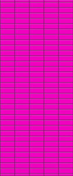 Pink Horizontal Block Tile Acrylic Shower Panel 2440mm x 1220mm ( 3mm Thick) - CladdTech