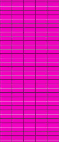 Pink Horizontal Block Tile Acrylic Shower Panel 2440mm x 1220mm ( 3mm Thick) - CladdTech