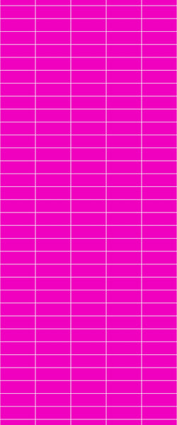 Pink Horizontal Block Tile Acrylic Shower Panel 2440mm x 1220mm ( 3mm Thick) - CladdTech
