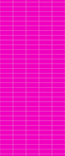 Pink Horizontal Block Tile Acrylic Shower Panel 2440mm x 1220mm ( 3mm Thick) - CladdTech