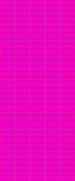 Pink Horizontal Block Tile Acrylic Shower Panel 2440mm x 1220mm ( 3mm Thick) - CladdTech