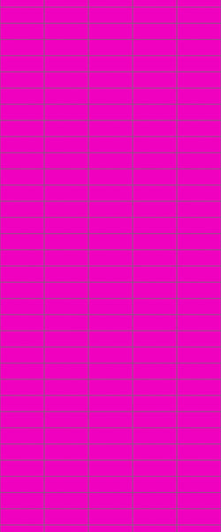 Pink Horizontal Block Tile Acrylic Shower Panel 2440mm x 1220mm ( 3mm Thick) - CladdTech