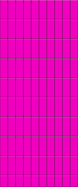 Pink Vertical Block Tile Acrylic Shower Panel 2440mm x 1220mm ( 3mm Thick) - CladdTech