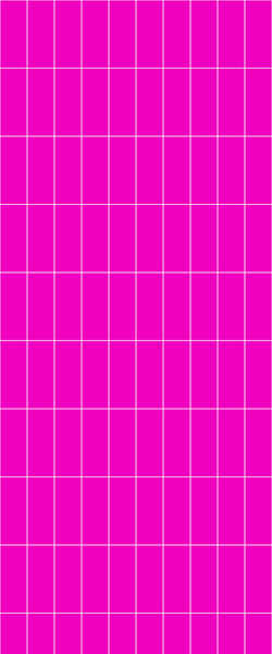 Pink Vertical Block Tile Acrylic Shower Panel 2440mm x 1220mm ( 3mm Thick) - CladdTech