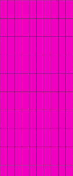 Pink Vertical Block Tile Acrylic Shower Panel 2440mm x 1220mm ( 3mm Thick) - CladdTech