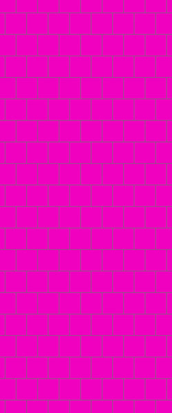 Pink Large Square's Tile Acrylic Shower Wall Panel 2440mm x 1220mm ( 3mm Thick) - CladdTech