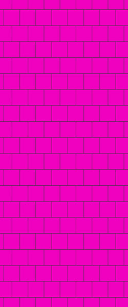 Pink Large Square's Tile Acrylic Shower Wall Panel 2440mm x 1220mm ( 3mm Thick) - CladdTech