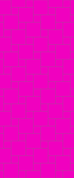 Pink Pin Wheel Tile Acrylic Shower Wall Panel 2440mm x 1220mm ( 3mm Thick) - CladdTech