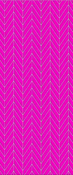 Pink Chevron Tile Acrylic Shower Wall Panel 2440mm x 1220mm ( 3mm Thick) - CladdTech