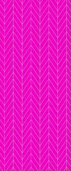 Pink Chevron Tile Acrylic Shower Wall Panel 2440mm x 1220mm ( 3mm Thick) - CladdTech