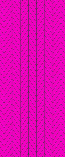 Pink Chevron Tile Acrylic Shower Wall Panel 2440mm x 1220mm ( 3mm Thick) - CladdTech