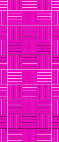 Pink Mosaic Tile Acrylic Shower Wall Panel 2440mm x 1220mm ( 3mm Thick) - CladdTech