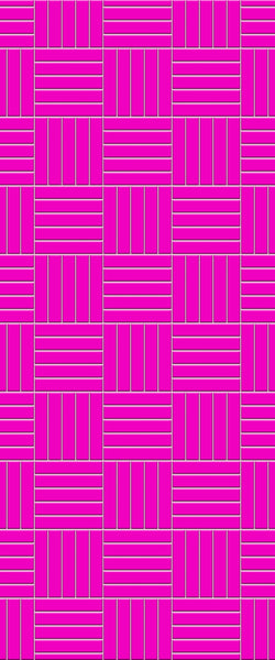 Pink Mosaic Tile Acrylic Shower Wall Panel 2440mm x 1220mm ( 3mm Thick) - CladdTech