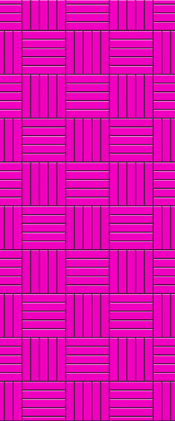 Pink Mosaic Tile Acrylic Shower Wall Panel 2440mm x 1220mm ( 3mm Thick) - CladdTech