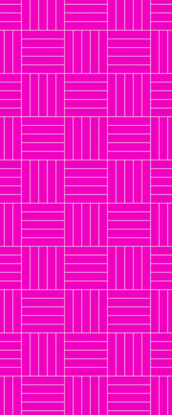 Pink Mosaic Tile Acrylic Shower Wall Panel 2440mm x 1220mm ( 3mm Thick) - CladdTech