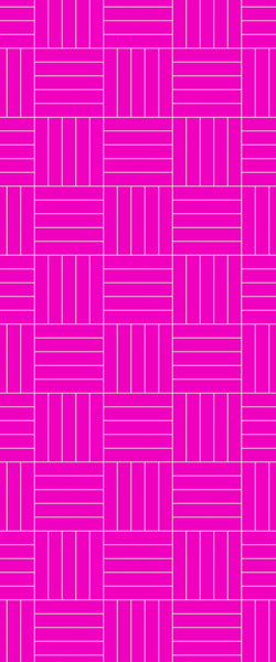 Pink Mosaic Tile Acrylic Shower Wall Panel 2440mm x 1220mm ( 3mm Thick) - CladdTech