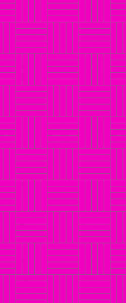 Pink Mosaic Tile Acrylic Shower Wall Panel 2440mm x 1220mm ( 3mm Thick) - CladdTech