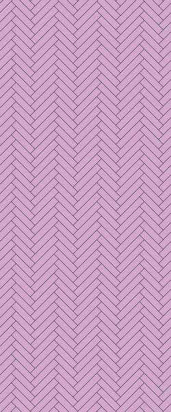Pink Single Herringbone Tile Acrylic Shower Panel 2440mm x 1220mm ( 3mm Thick) - CladdTech