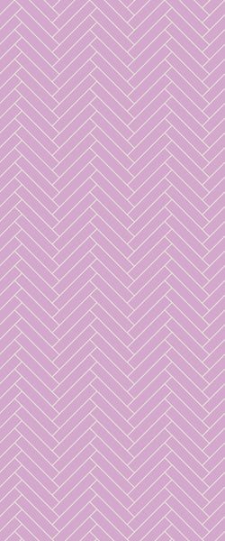 Pink Double Herringbone Tile Acrylic Shower Panel 2440mm x 1220mm ( 3mm Thick) - CladdTech