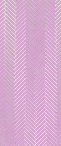 Pink Double Herringbone Tile Acrylic Shower Panel 2440mm x 1220mm ( 3mm Thick) - CladdTech