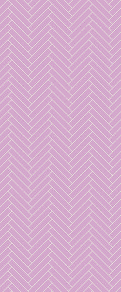 Pink Double Herringbone Tile Acrylic Shower Panel 2440mm x 1220mm ( 3mm Thick) - CladdTech