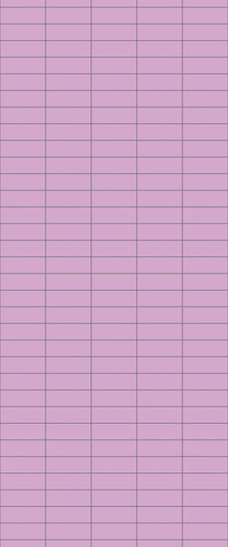 Pink Horizontal Block Tile Acrylic Shower Panel 2440mm x 1220mm ( 3mm Thick) - CladdTech