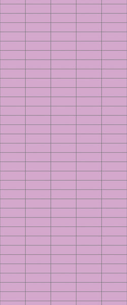 Pink Horizontal Block Tile Acrylic Shower Panel 2440mm x 1220mm ( 3mm Thick) - CladdTech