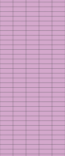 Pink Horizontal Block Tile Acrylic Shower Panel 2440mm x 1220mm ( 3mm Thick) - CladdTech