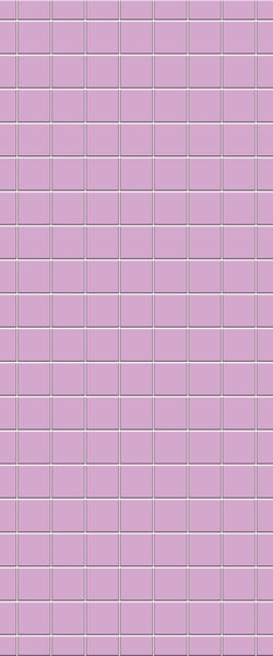 Pink Checkerboard Tile Acrylic Shower Wall Panel 2440mm x 1220mm ( 3mm Thick) - CladdTech