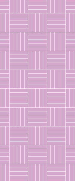 Pink Mosaic Tile Acrylic Shower Wall Panel 2440mm x 1220mm ( 3mm Thick) - CladdTech