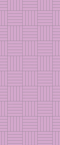 Pink Mosaic Tile Acrylic Shower Wall Panel 2440mm x 1220mm ( 3mm Thick) - CladdTech
