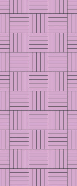 Pink Mosaic Tile Acrylic Shower Wall Panel 2440mm x 1220mm ( 3mm Thick) - CladdTech