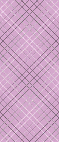 Pink Basket Weave Tile Acrylic Shower Panel 2440mm x 1220mm ( 3mm Thick) - CladdTech