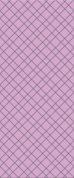 Pink Basket Weave Tile Acrylic Shower Panel 2440mm x 1220mm ( 3mm Thick) - CladdTech