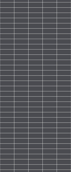 Grey Horizontal Block Acrylic Shower Wall Panel 2440mm x 1220mm (3mm Thick) - CladdTech