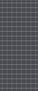 Grey Checkerboard Acrylic Shower Wall Panel 2440mm x 1220mm (3mm Thick) - CladdTech
