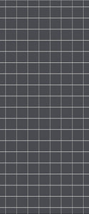 Grey Checkerboard Acrylic Shower Wall Panel 2440mm x 1220mm (3mm Thick) - CladdTech