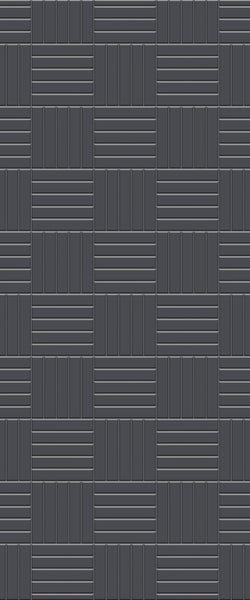Grey Mosaic Acrylic Shower Wall Panel 2440mm x 1220mm (3mm Thick) - CladdTech