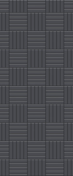 Grey Mosaic Acrylic Shower Wall Panel 2440mm x 1220mm (3mm Thick) - CladdTech